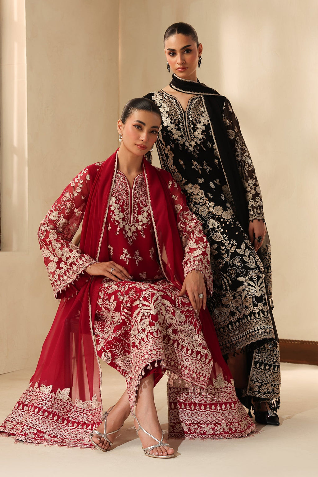 Baroque | EMBROIDERED CHIFFON | UF-4490