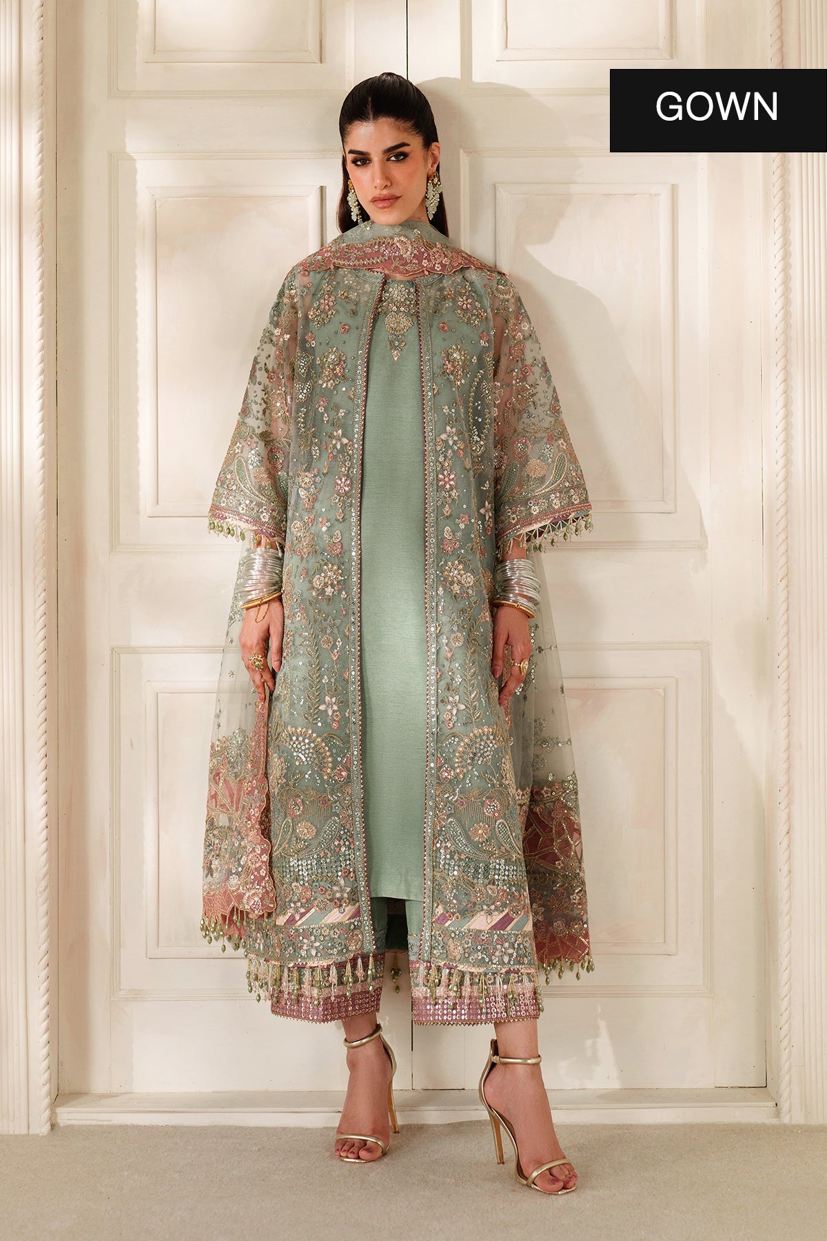 Baroque | EMBROIDERED NET | CH14-06
