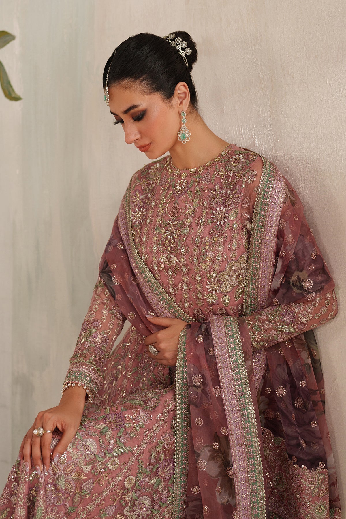 Baroque | EMBROIDERED NET | UF-4377