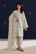 Baroque | Embroidered lawn | UF-4460