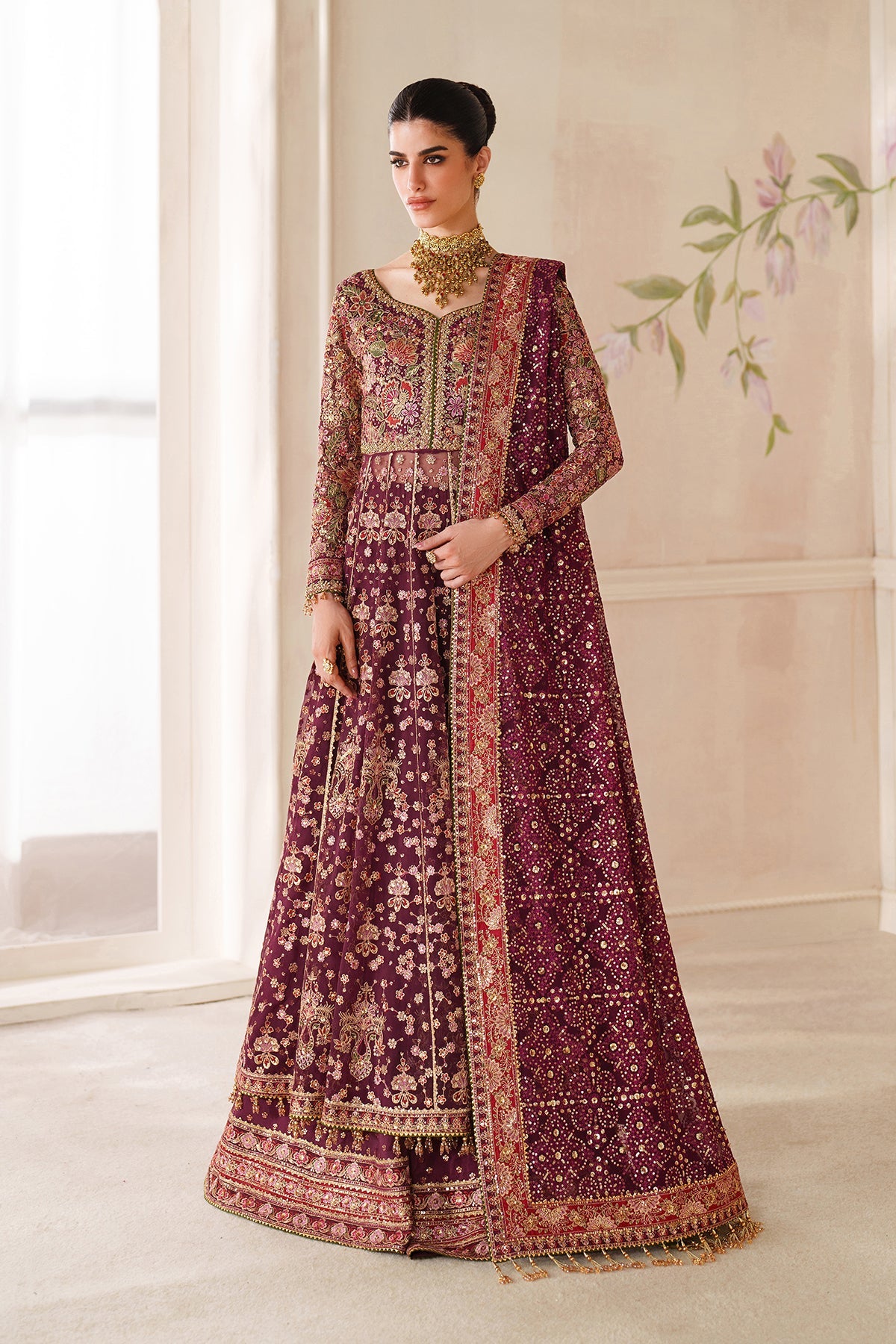 Baroque | EMBROIDERED CHIFFON | CH14-05