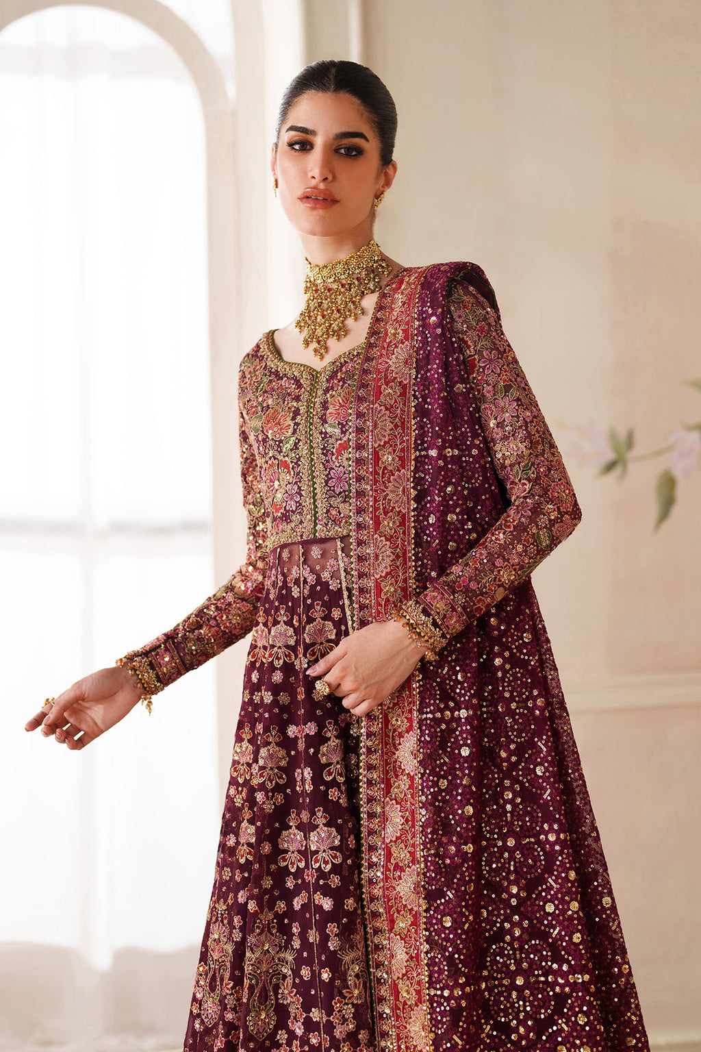 Baroque | EMBROIDERED CHIFFON | CH14-05