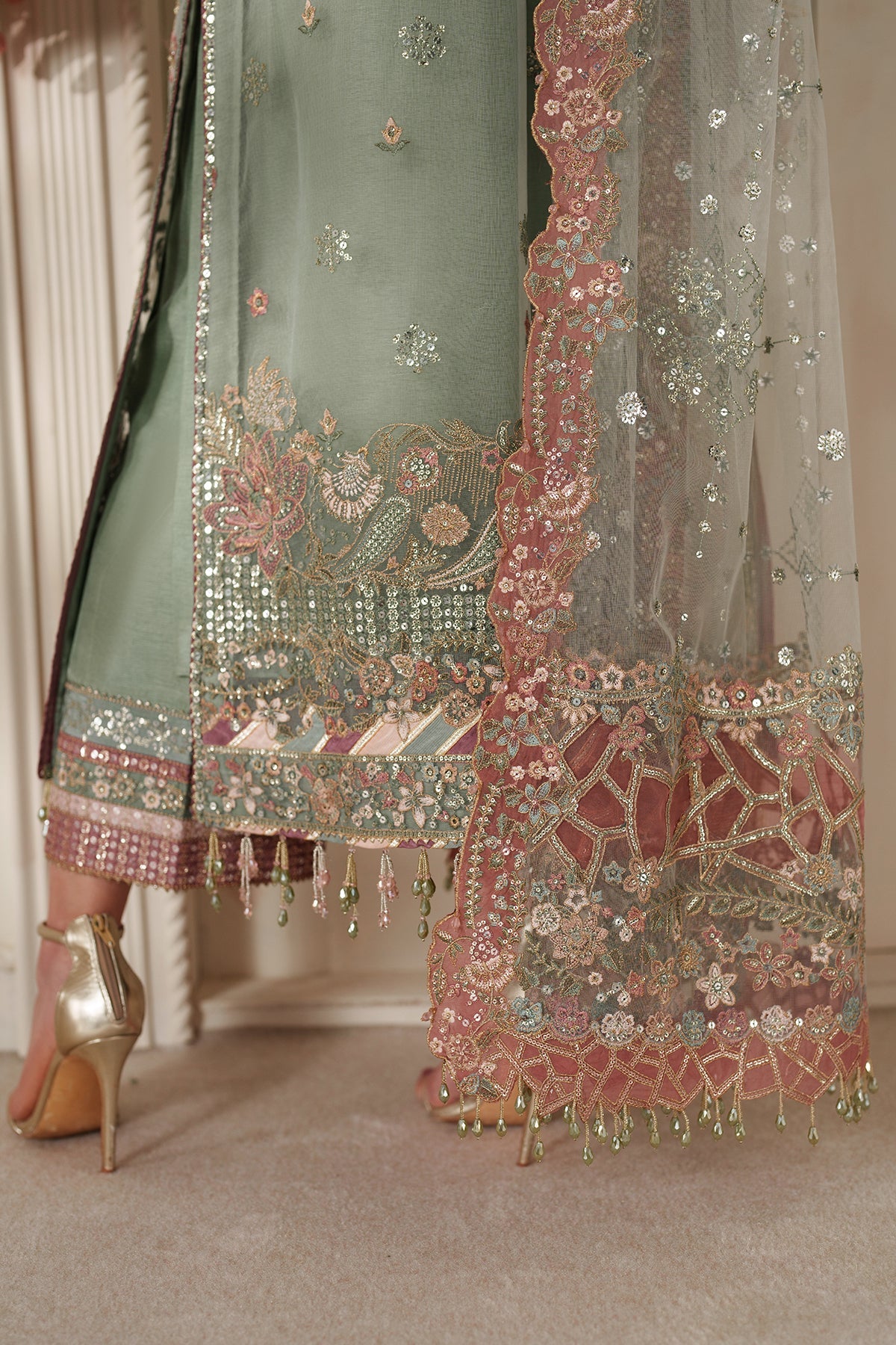 Baroque | EMBROIDERED NET | CH14-06