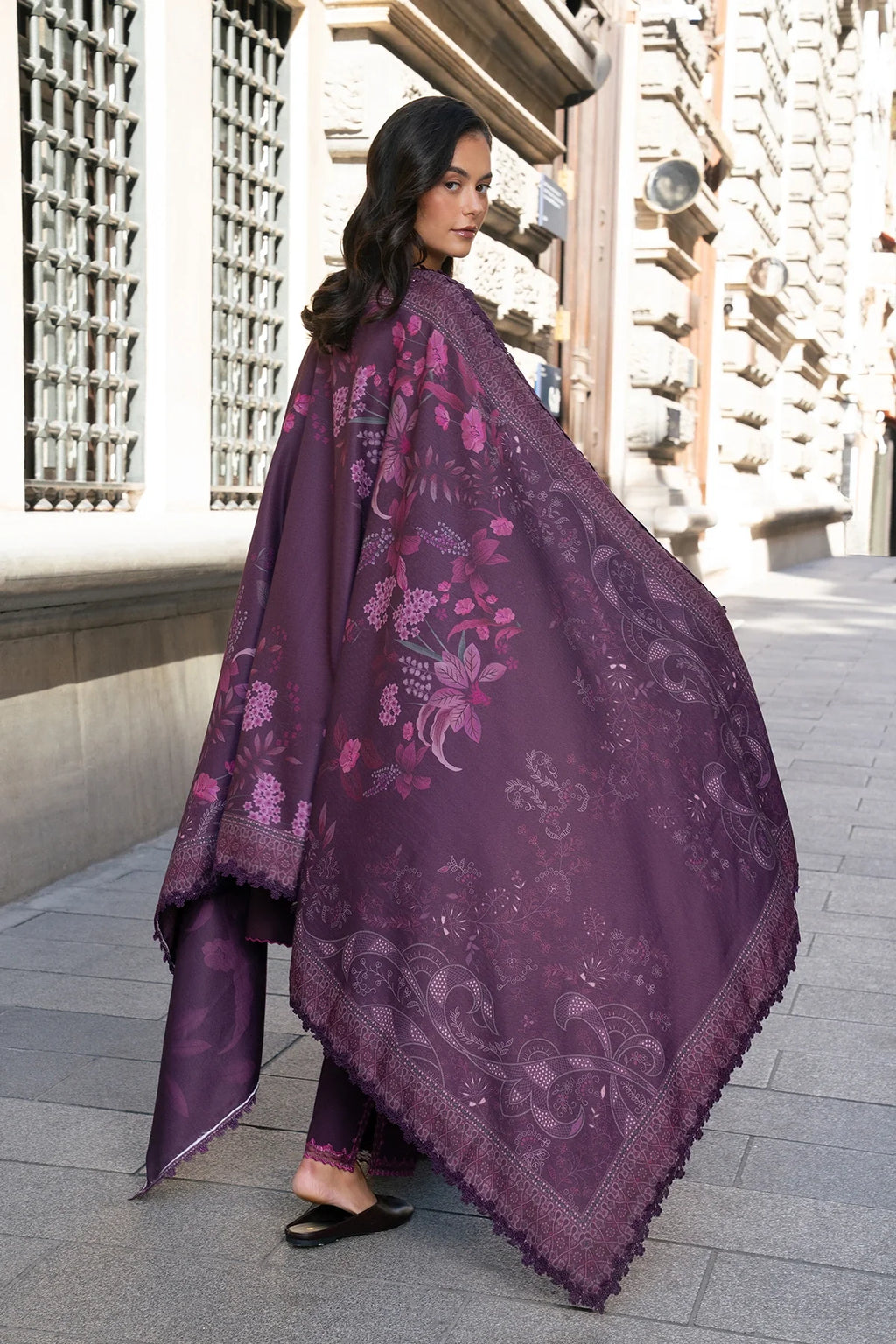 Rang Rasiya | Meet Me in Istanbul Khaddar Winter | Mauve