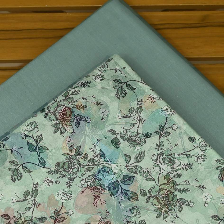 MSM | 2 Pc Printed Lawn | MP2-12