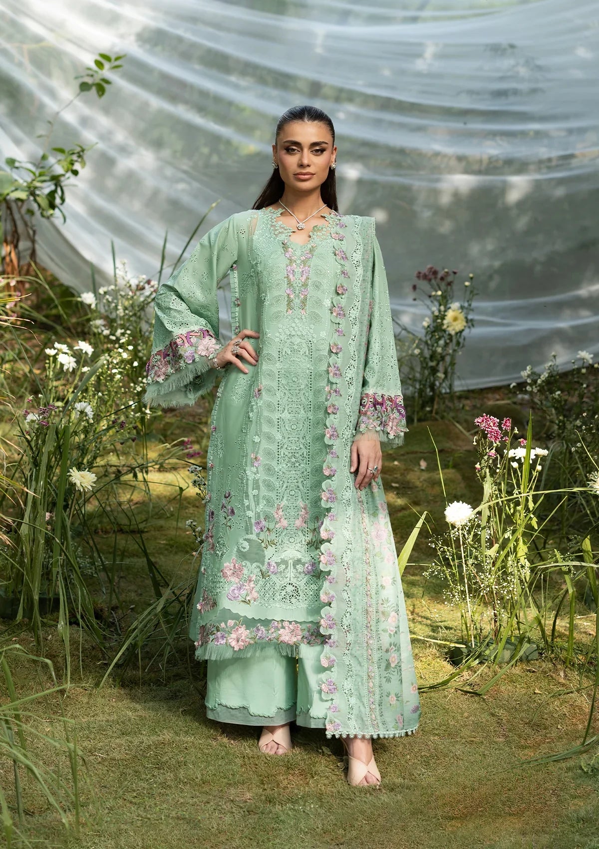 Elaf | Luxury Lawn Vol 2 '26 | Daisy Chain