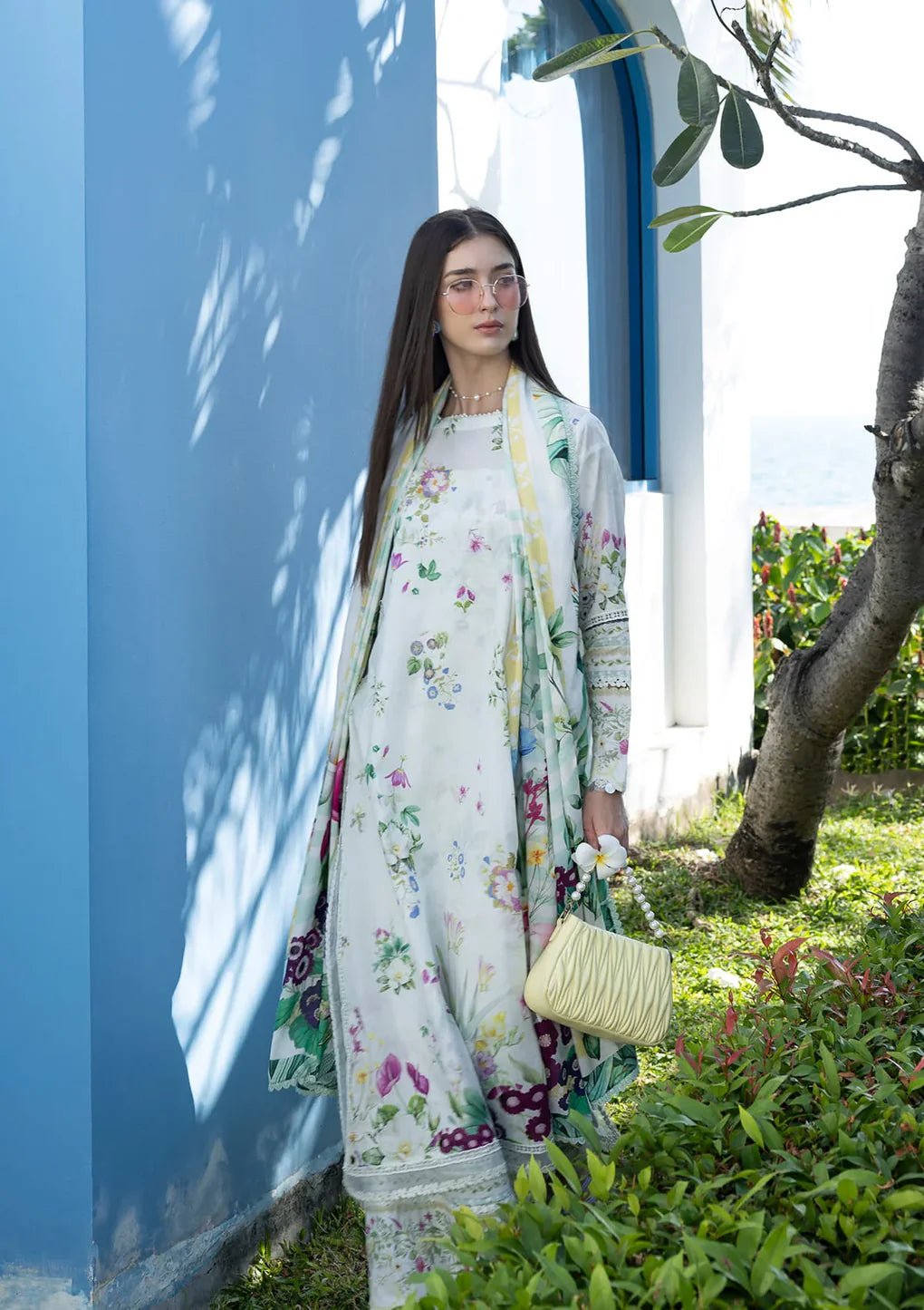 ELAF | PRNTED LAWN 26 | MOON FLOWER