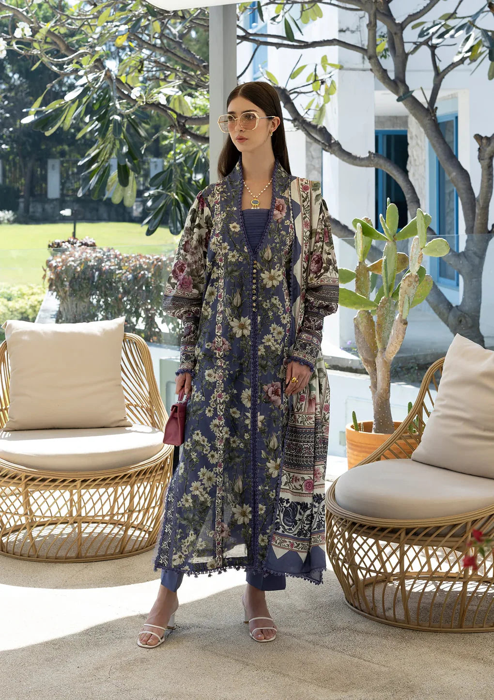 ELAF | PRNTED LAWN 26 | BOO BERRY