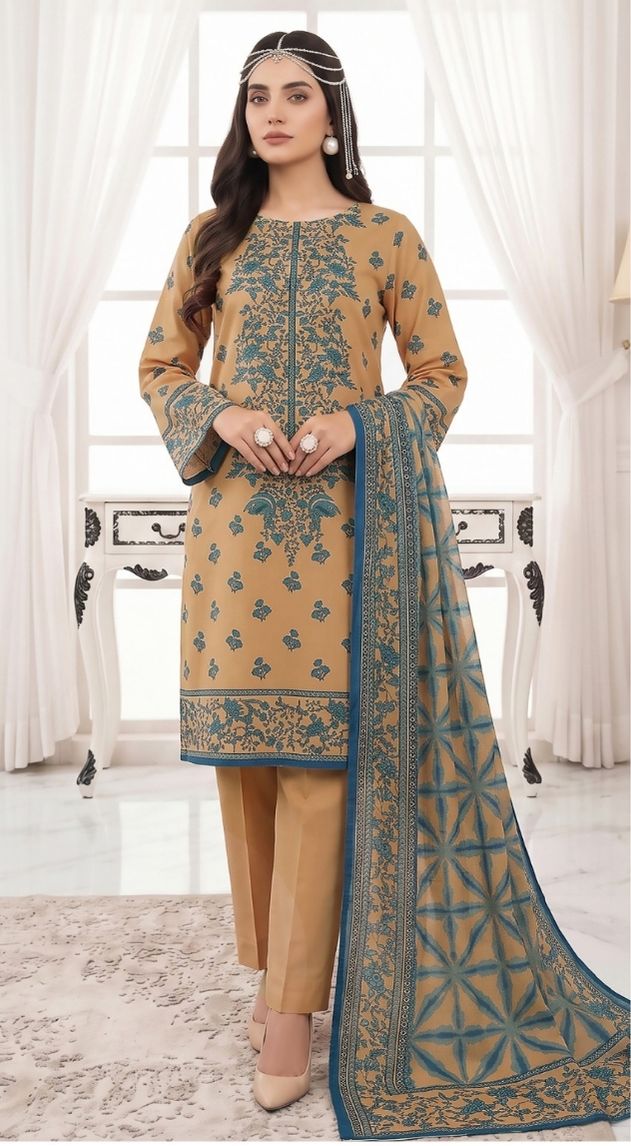 Fatima Maryam | Naaz Printed Lawn | FM-N-12