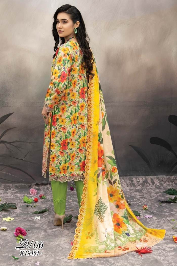 Riaz Arts | Elegant 3 Piece Lawn | RA-EX-06