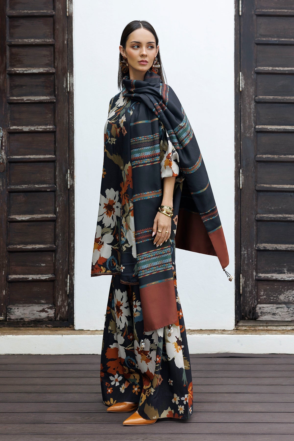 Baroque | Digital Printed Viscose Winter | SF-4561