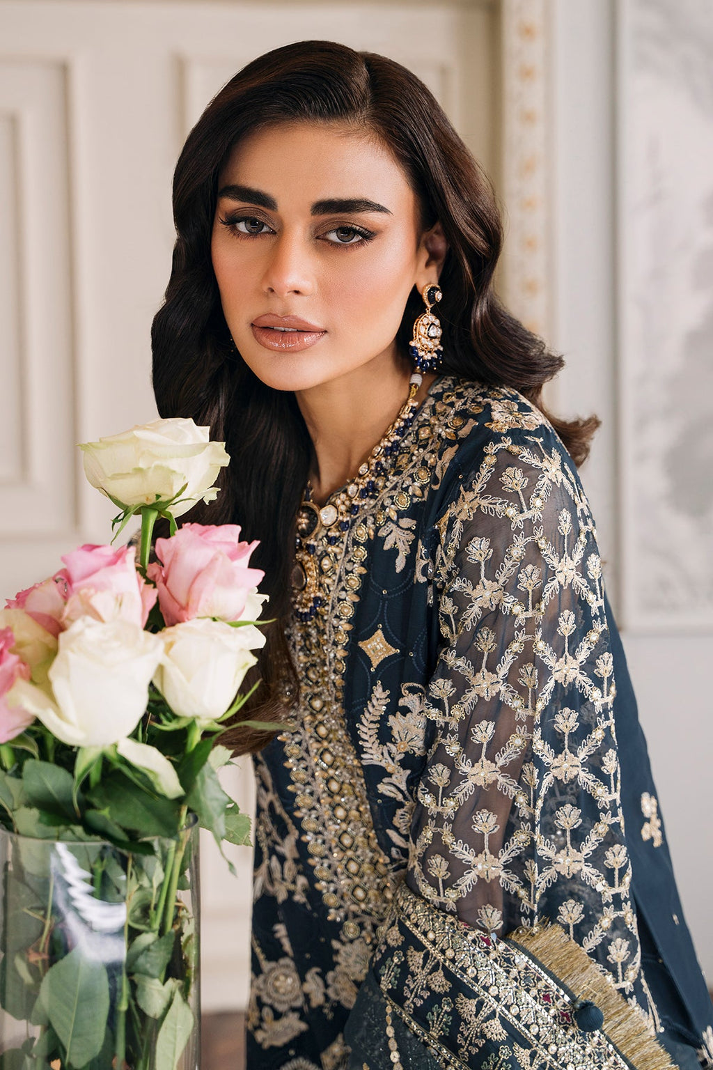 Baroque | EMBROIDERED CHIFFON | CH12-01