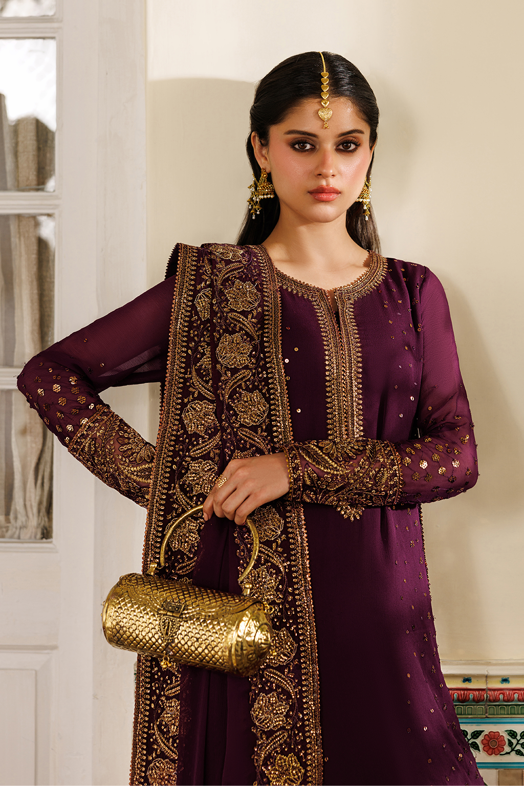Iznik | Semi Formals - Embroidered Chiffon | CC-95