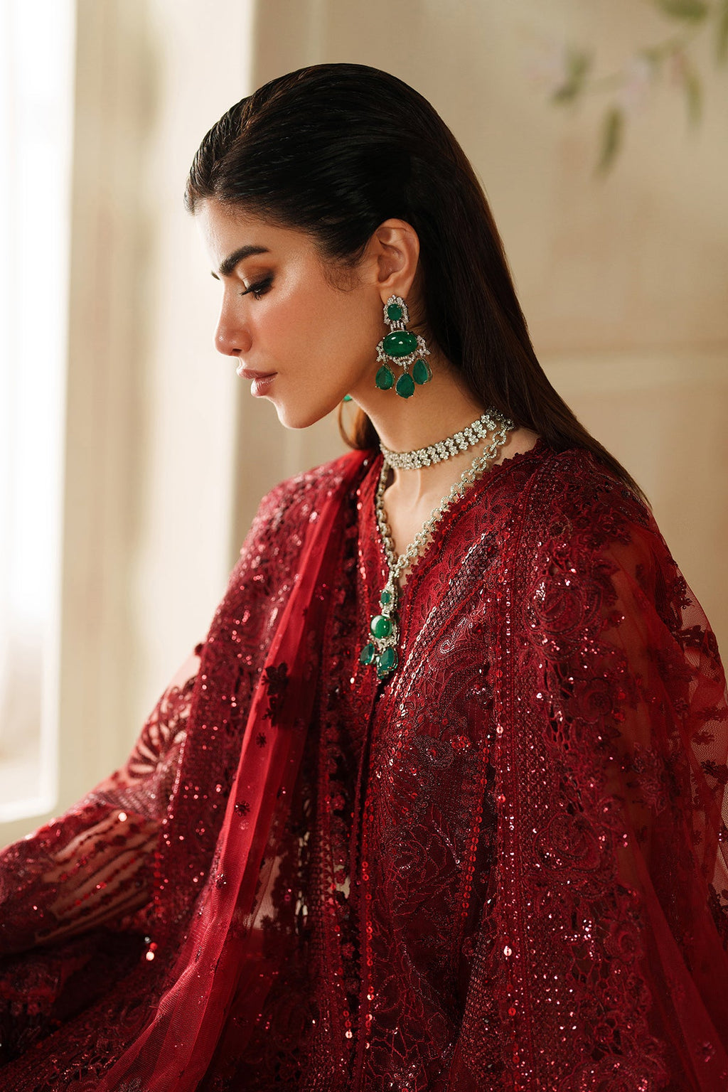 Baroque | EMBROIDERED NET | CH14-01