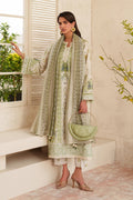 Baroque | Embroidered lawn | UF-4406