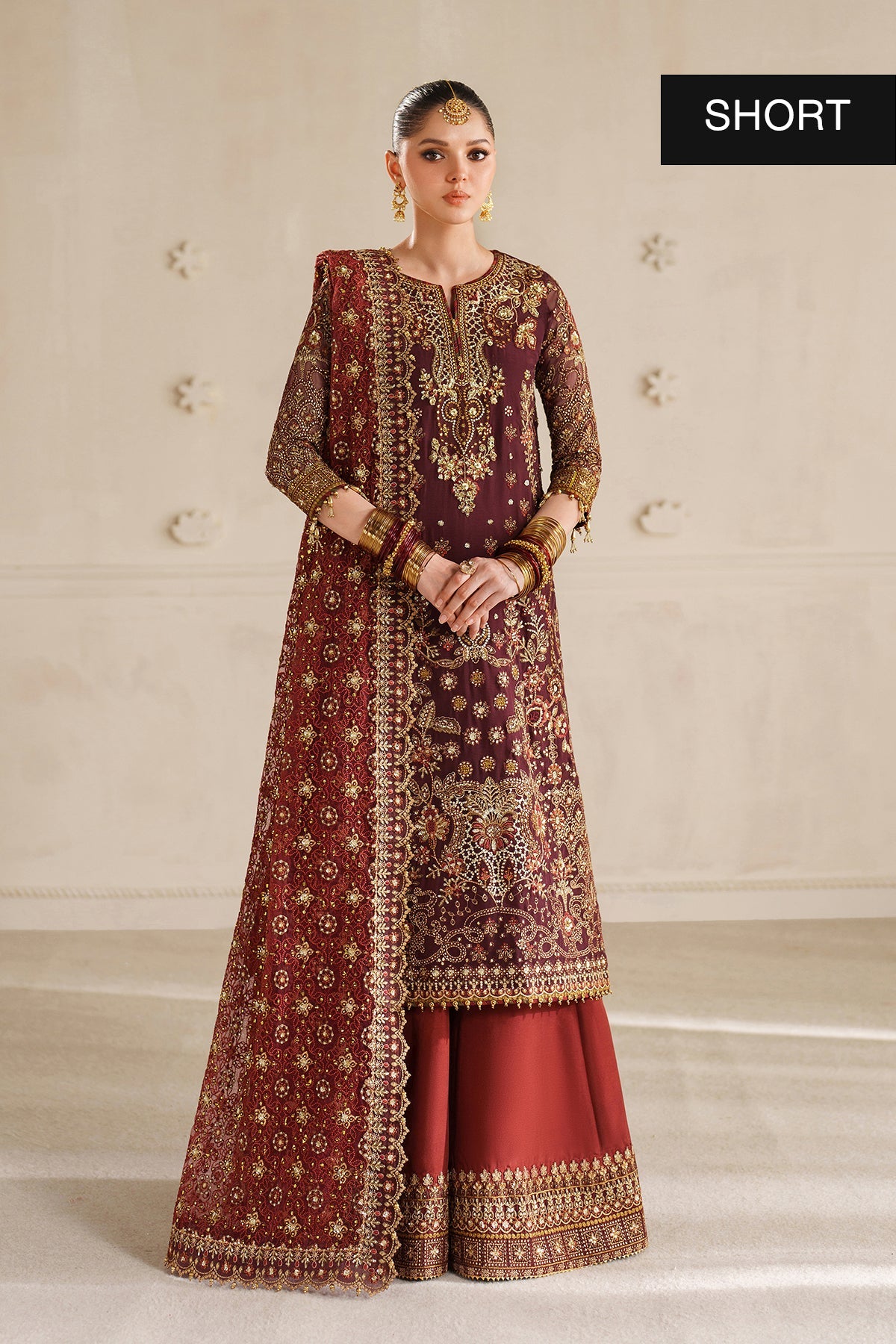 Baroque | EMBROIDERED CHIFFON | CH14-07