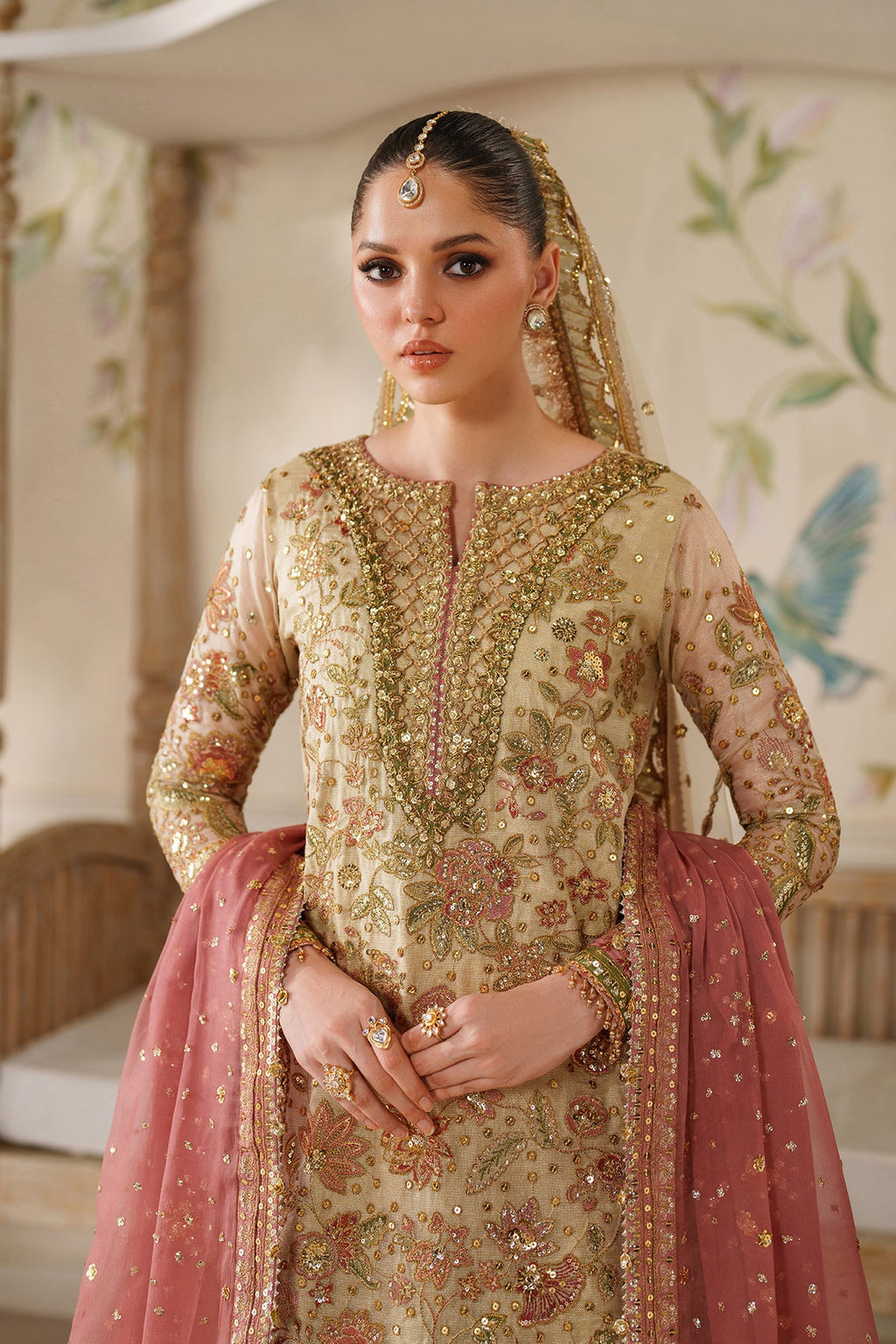 Baroque | EMBROIDERED NET | CH14-02