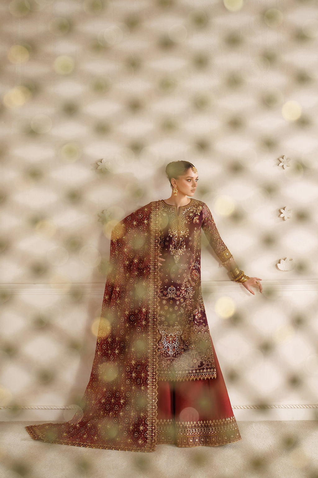Baroque | EMBROIDERED CHIFFON | CH14-07