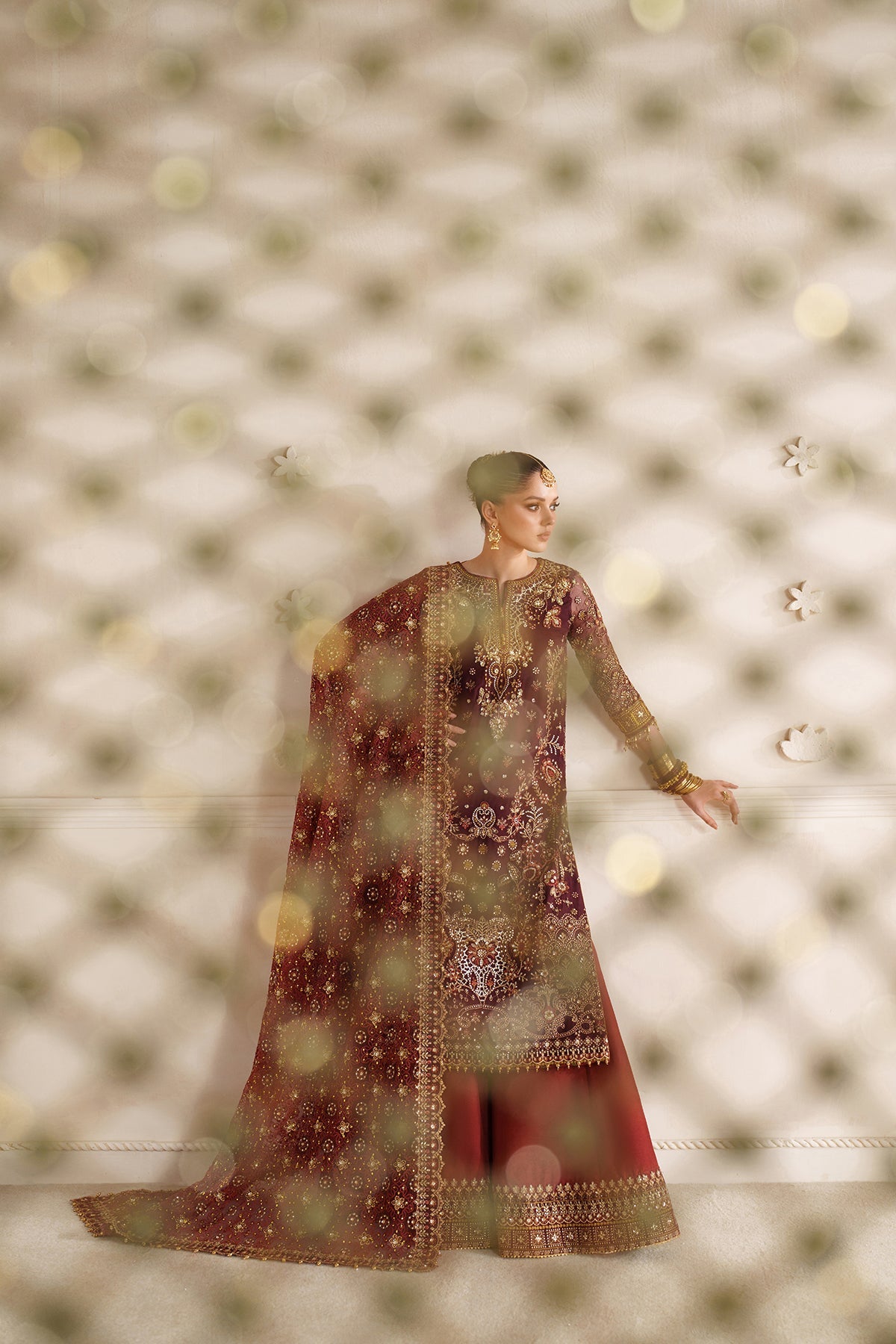 Baroque | EMBROIDERED CHIFFON | CH14-07