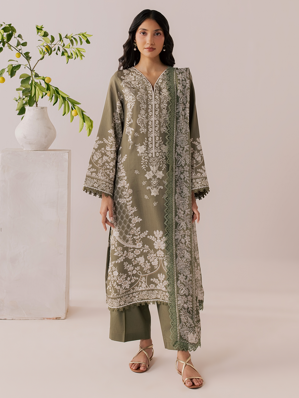 Mahnur | Sage winter Viscose | IM-13
