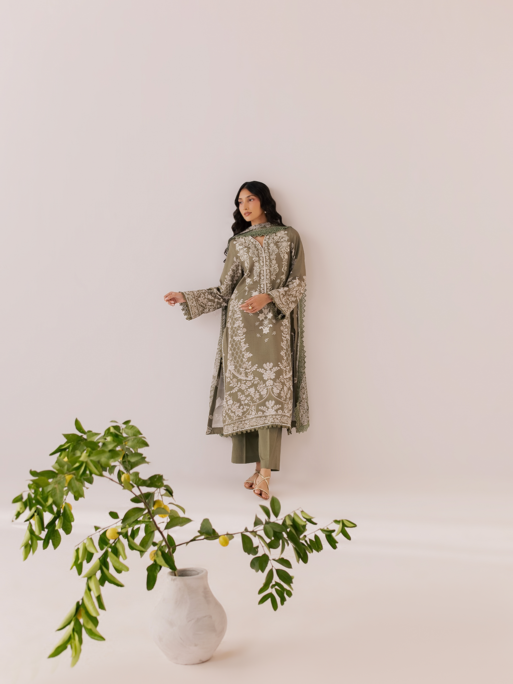 Mahnur | Sage winter Viscose | IM-13