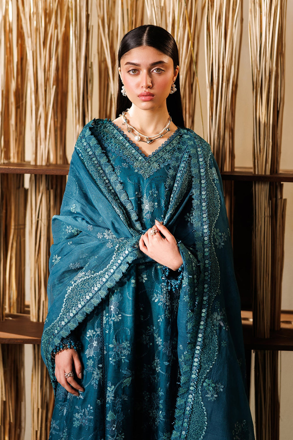 BAROQUE |EMBROIDERED LAWN | EL26-D04