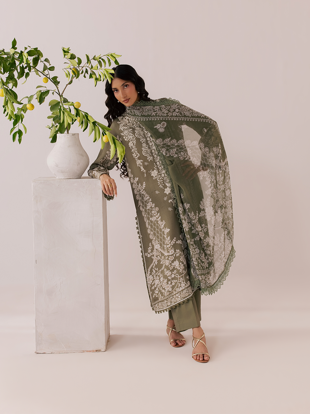 Mahnur | Sage winter Viscose | IM-13