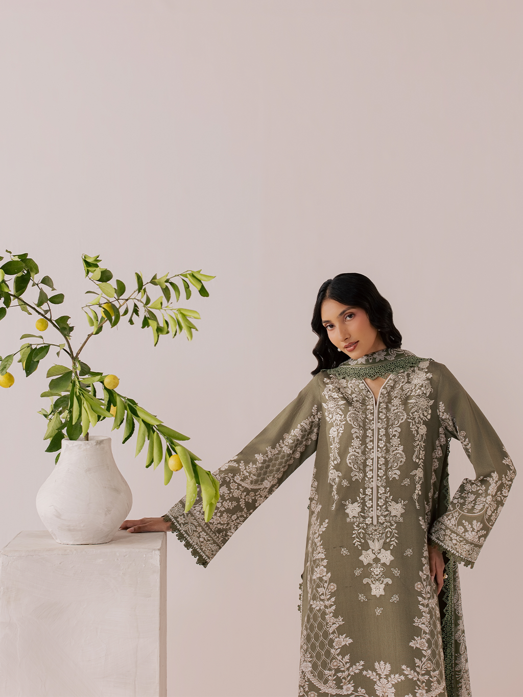 Mahnur | Sage winter Viscose | IM-13
