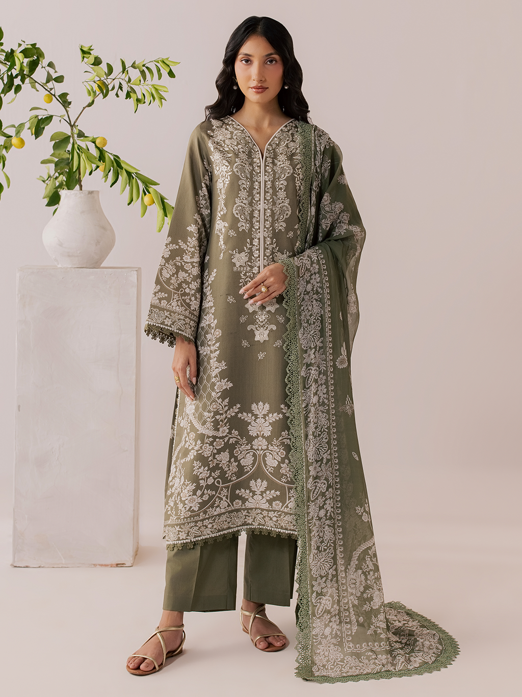 Mahnur | Sage winter Viscose | IM-13
