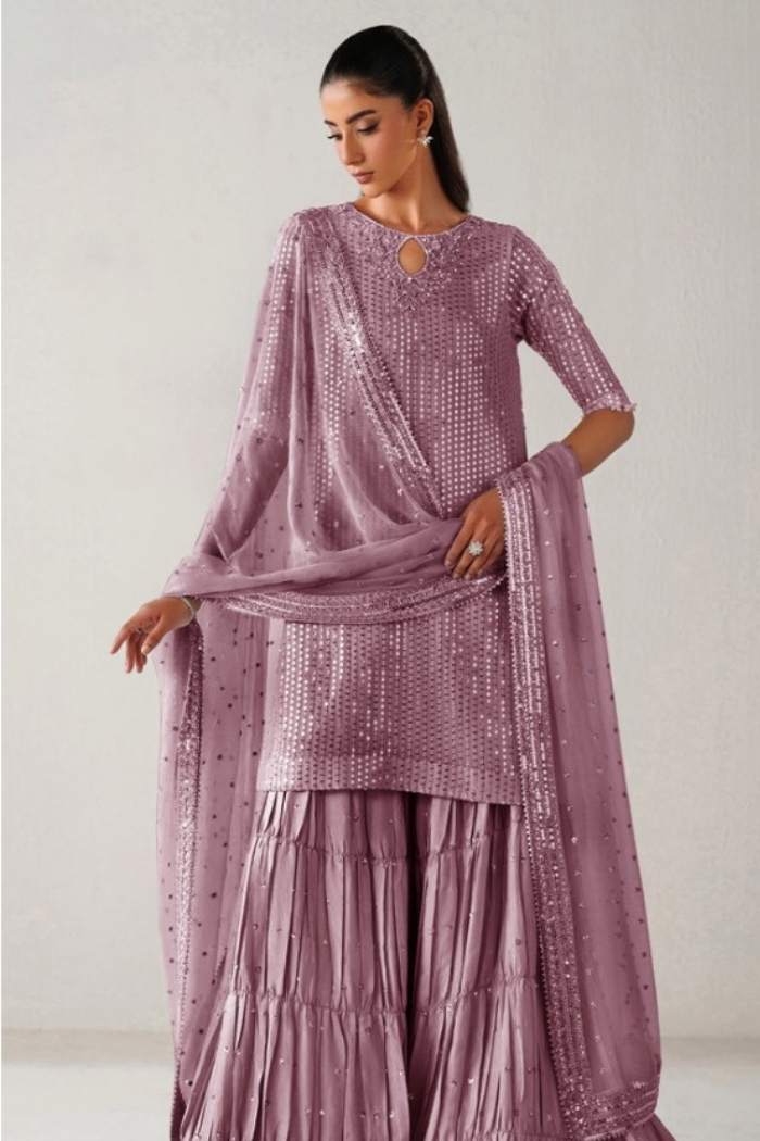 Baroque | Embroidered Chiffon | UF-4389-07