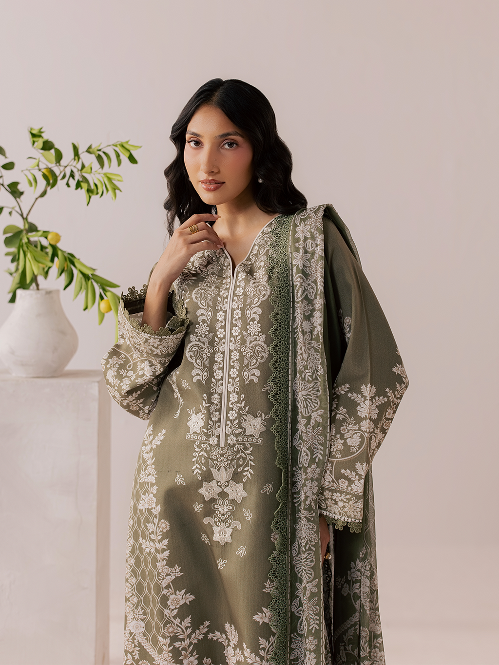 Mahnur | Sage winter Viscose | IM-13