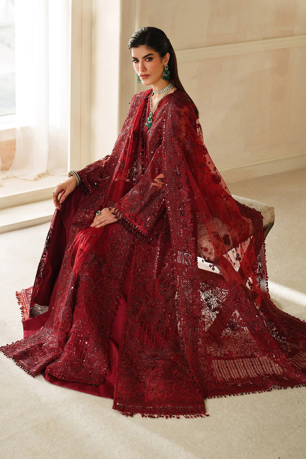 Baroque | EMBROIDERED NET | CH14-01