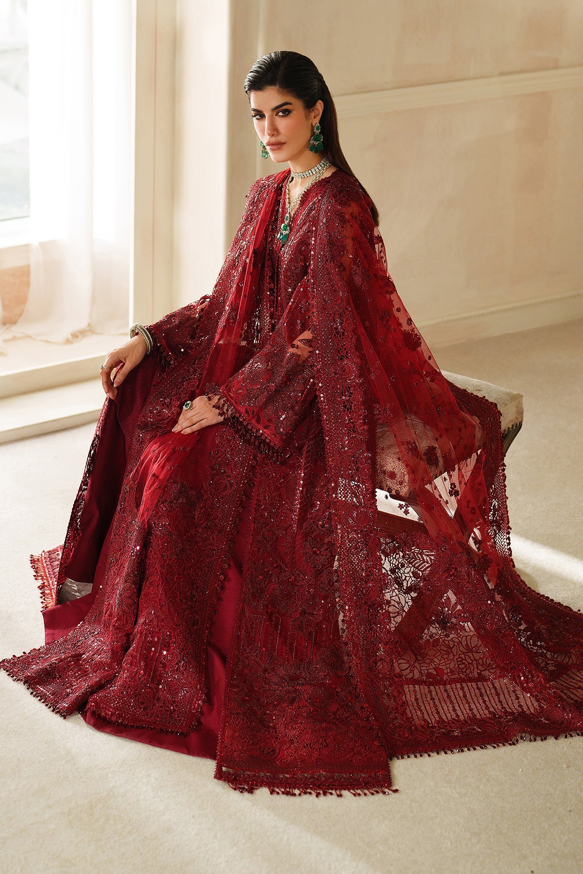 Baroque | EMBROIDERED NET | CH14-01