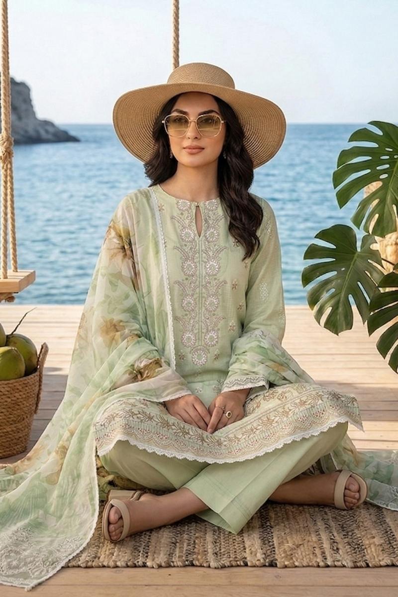 Riaz Arts | Distoor Supreme Lawn - 3 Pc | RA - D - 07