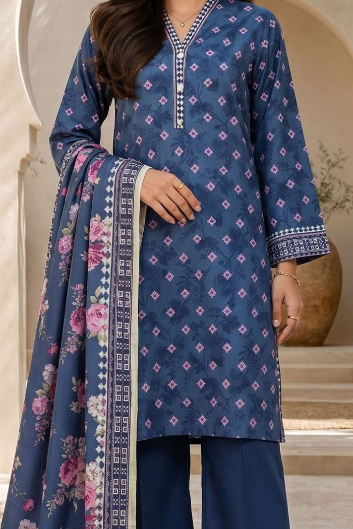 Zellbury | 3 Pcs Printed Lawn | 007