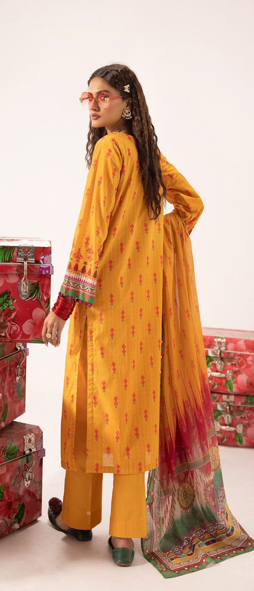 GulAhmed | Printed Lawn | GA-07