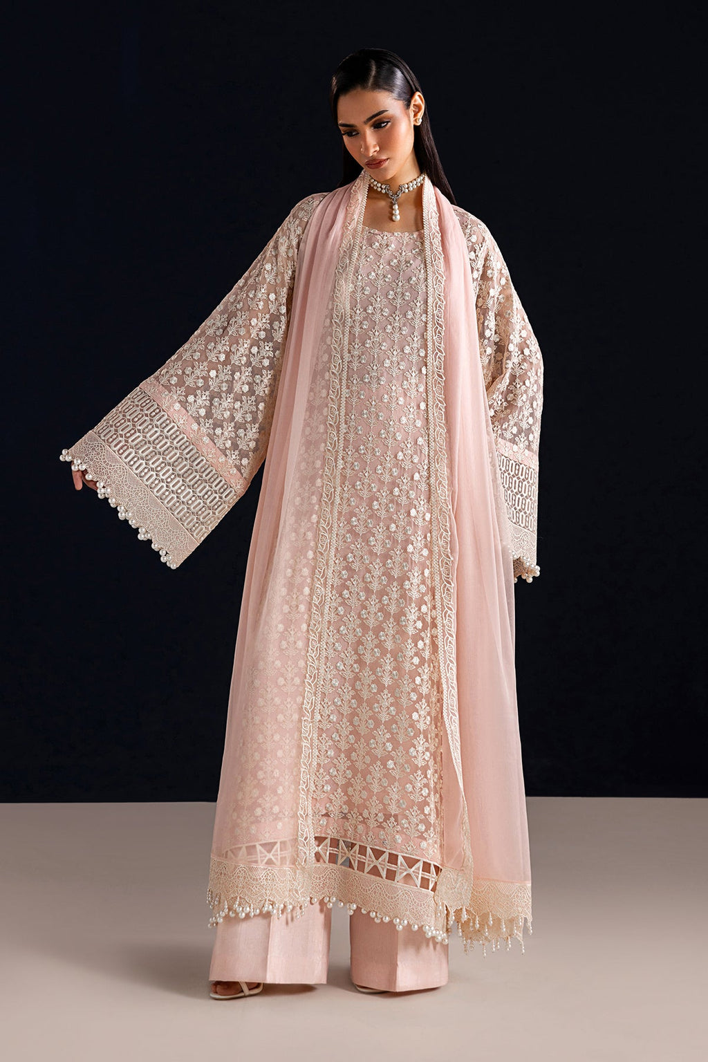 Baroque | EMBROIDERED CHIFFON | UF-4533
