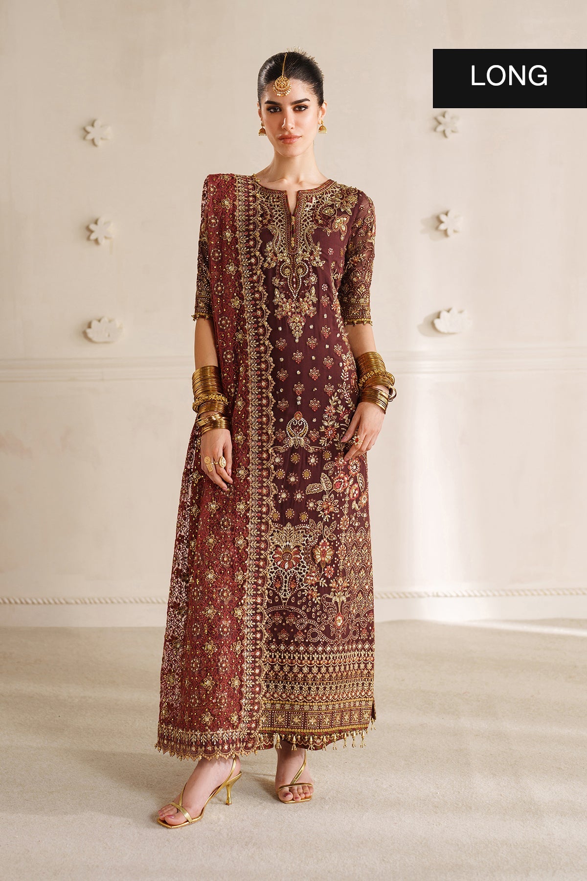 Baroque | EMBROIDERED CHIFFON | CH14-07