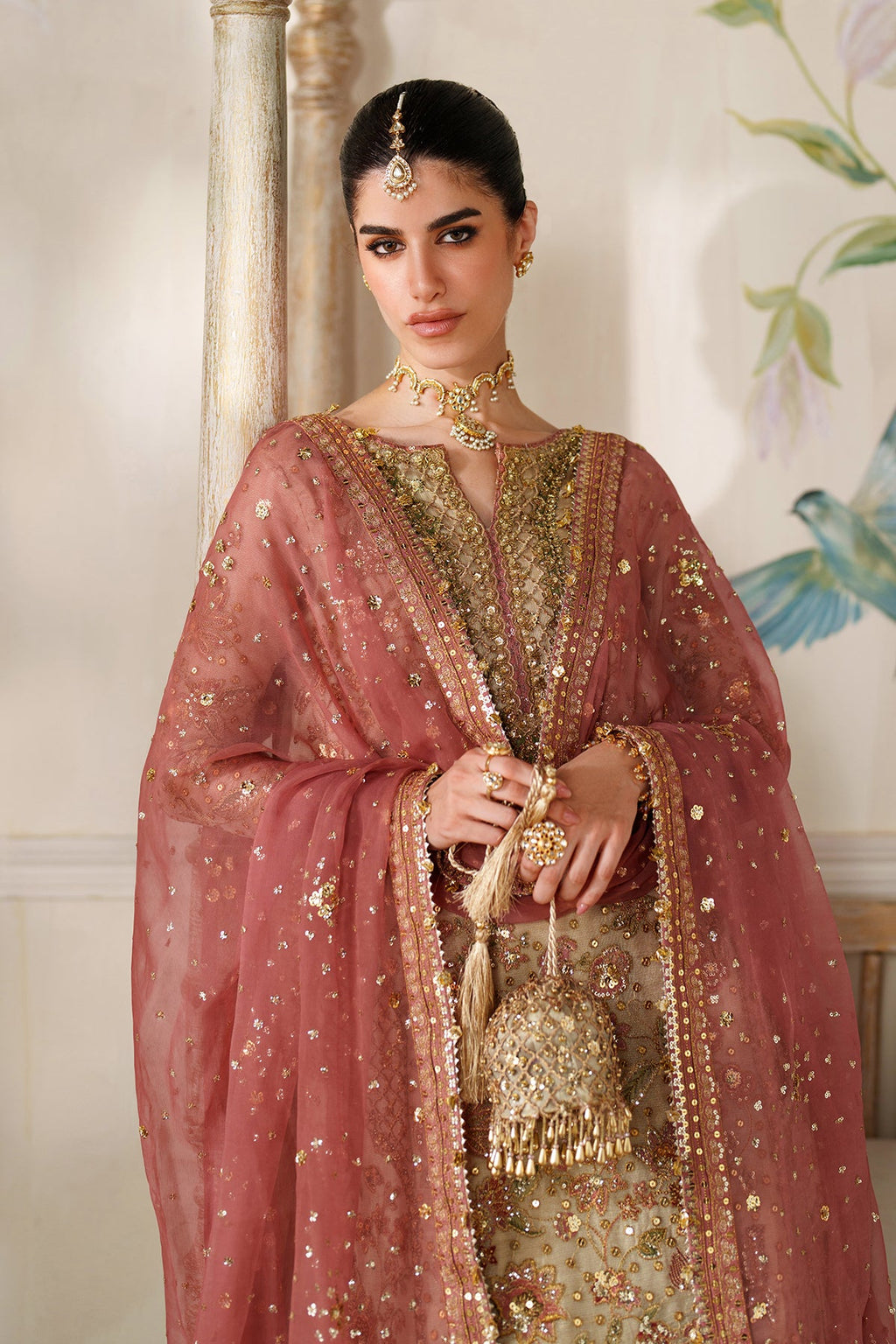 Baroque | EMBROIDERED NET | CH14-02