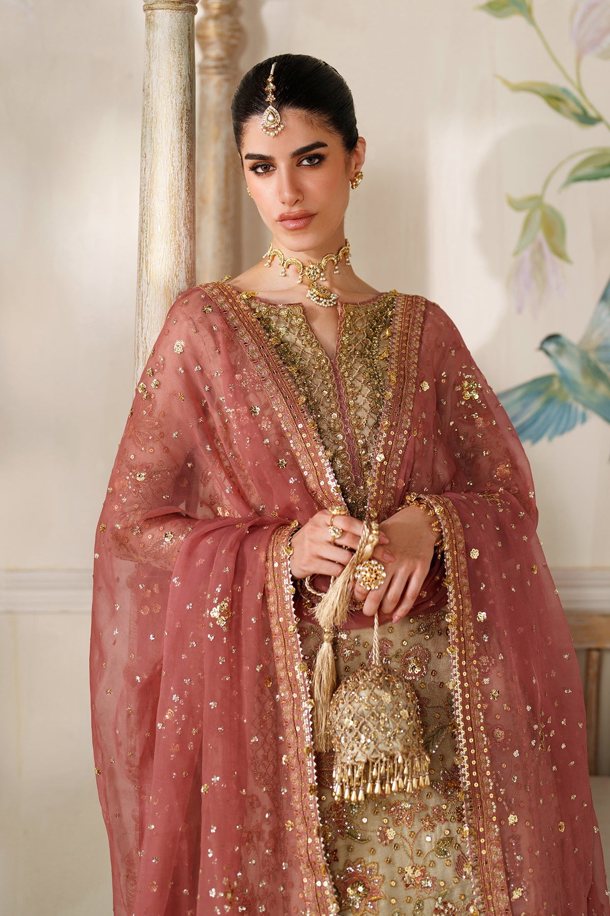 Baroque | EMBROIDERED NET | CH14-02