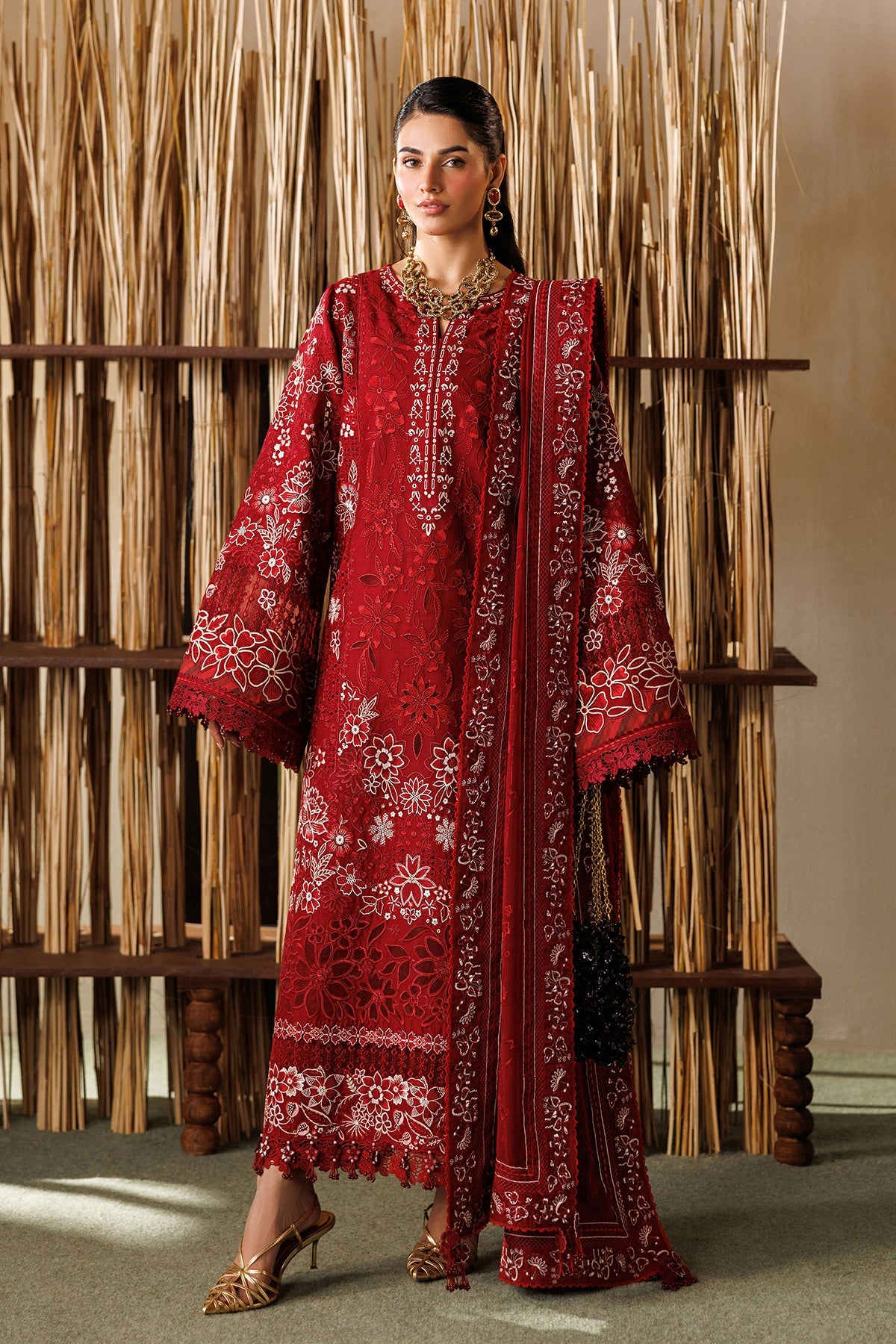 BAROQUE | EMBROIDERED LAWN | EL26-D05