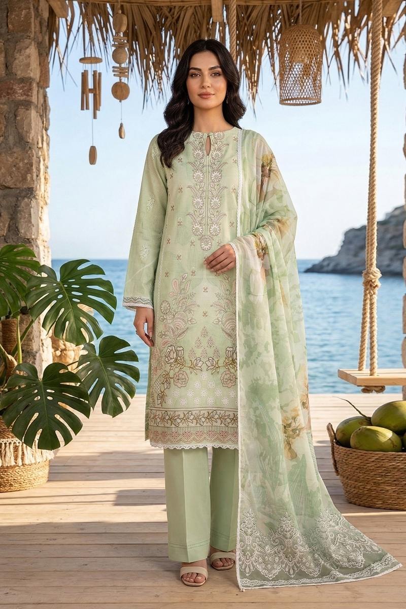 Riaz Arts | Distoor Supreme Lawn - 3 Pc | RA - D - 07
