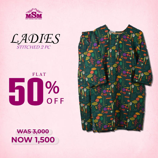 Ladies Stitched 2pc | Lawn Collection 2023 | 15