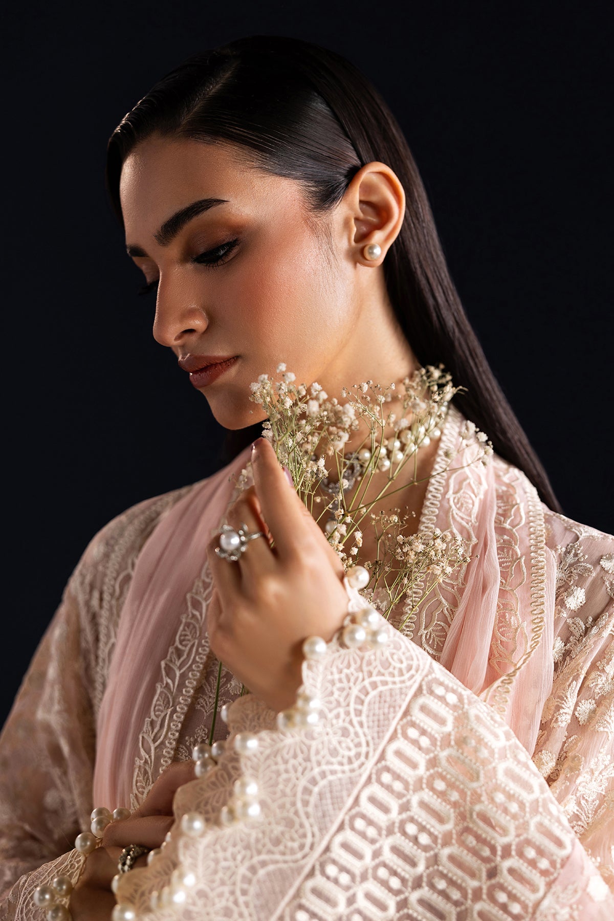 Baroque | EMBROIDERED CHIFFON | UF-4533