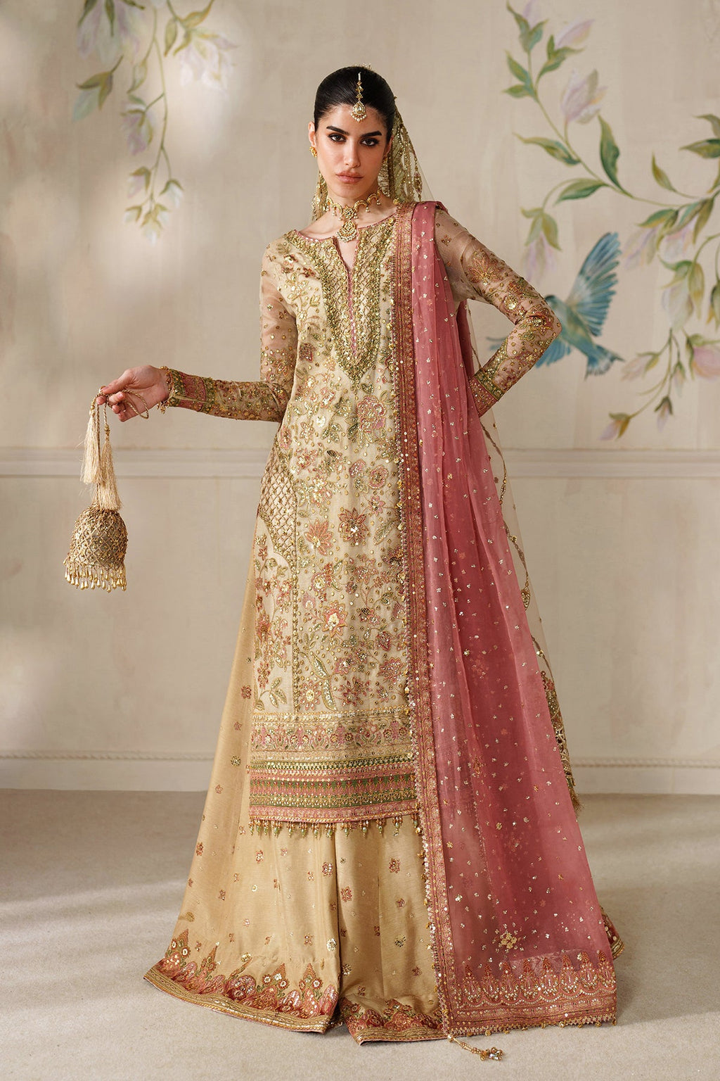 Baroque | EMBROIDERED NET | CH14-02
