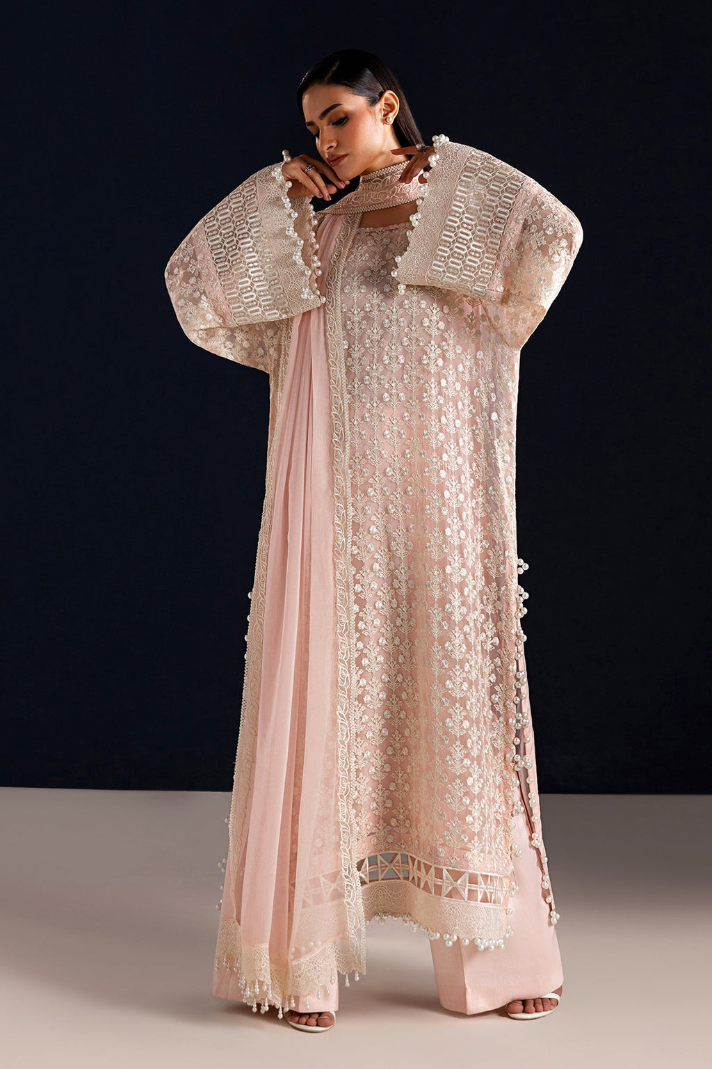 Baroque | EMBROIDERED CHIFFON | UF-4533