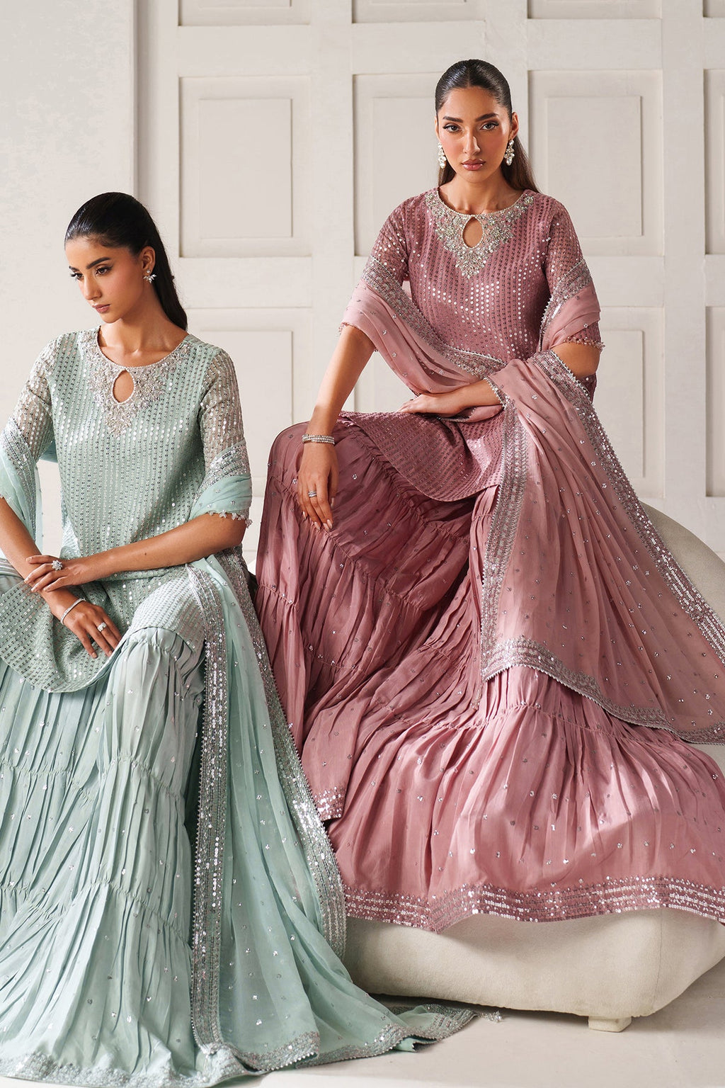 Baroque | Embroidered Chiffon | UF-4389-01