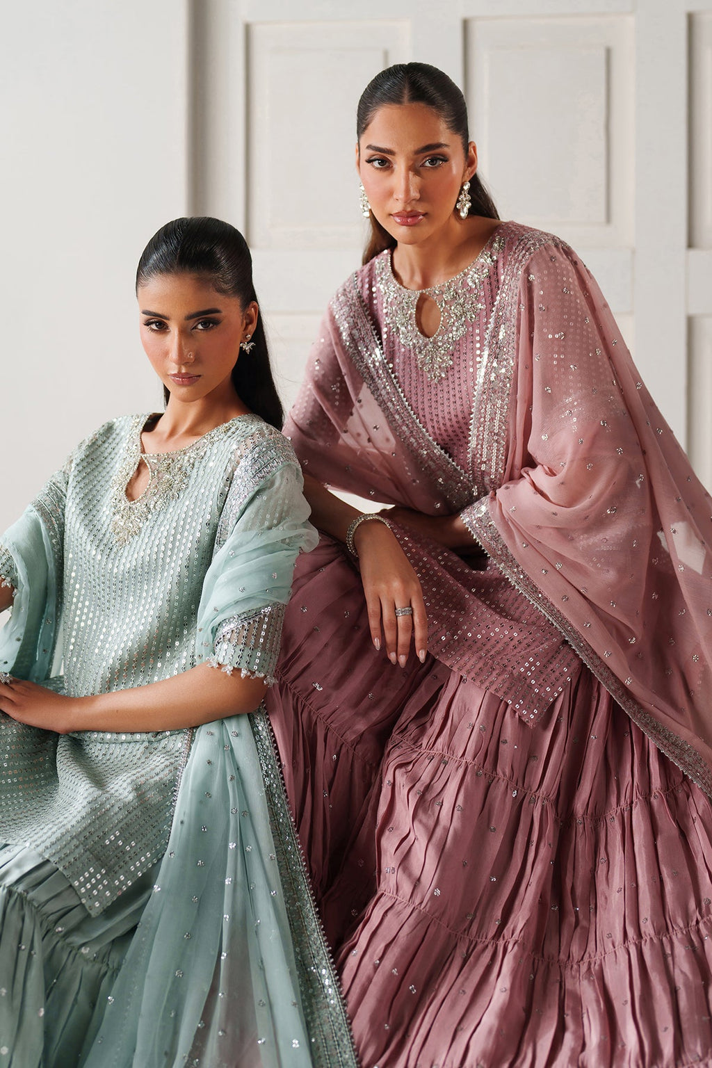 Baroque | Embroidered Chiffon | UF-4389-01