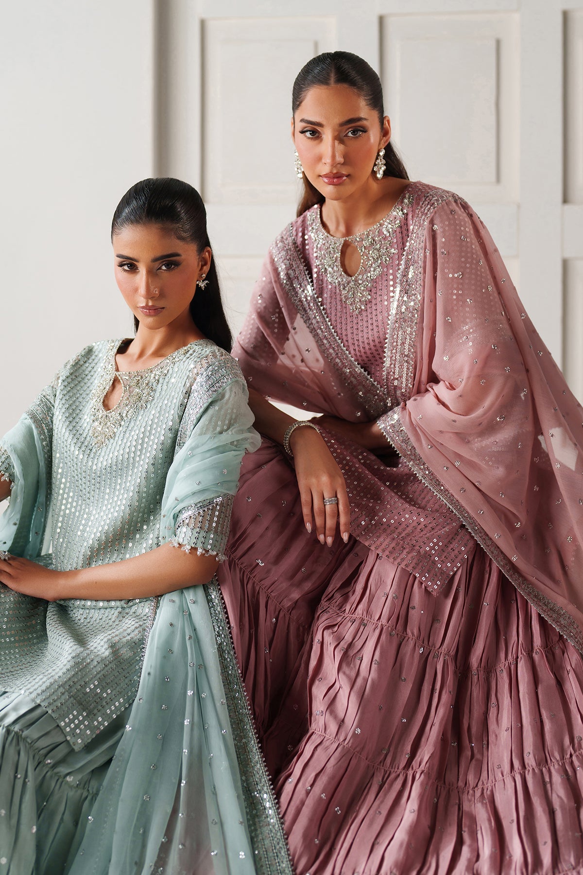 Baroque | Embroidered Chiffon | UF-4389-01