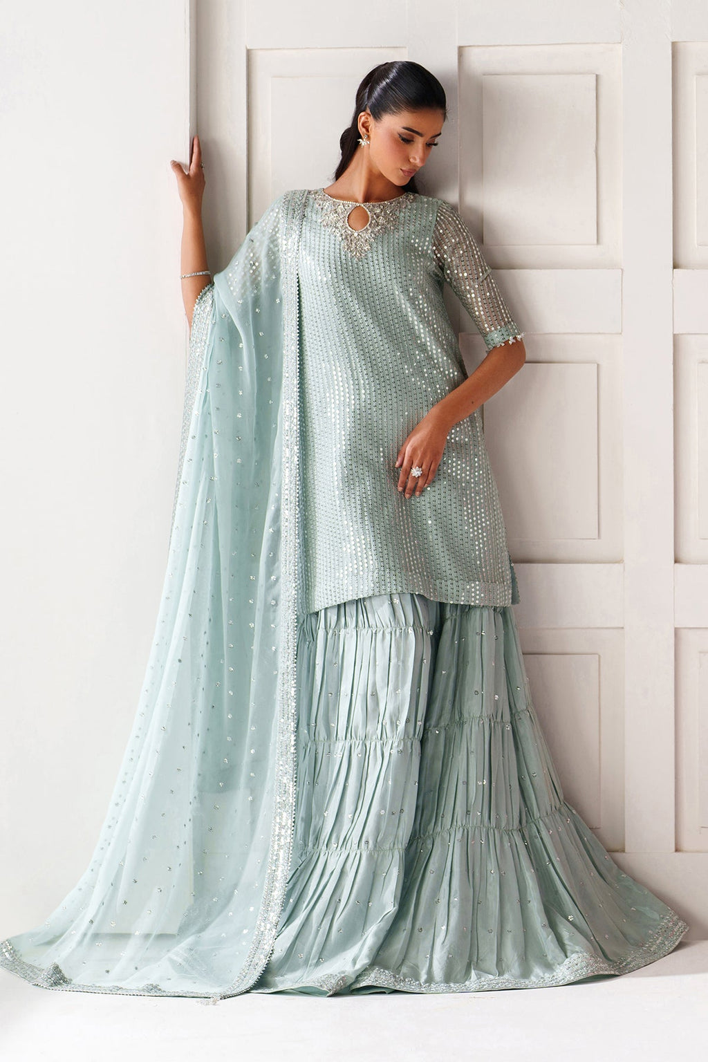 Baroque | Embroidered Chiffon | UF-4389-01
